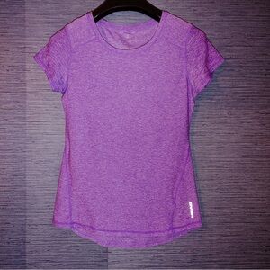 Head Women's Purple Short Sleeve T-Shirt Activewear Size Small